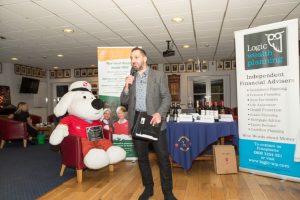 M&W Freight's Buddy at Springhill Hospice event